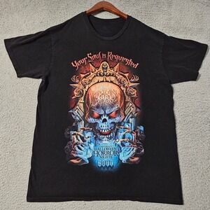 Halloween‎ Horror Nights 2017 T Shirt Universal Studios Epic Size Large Black